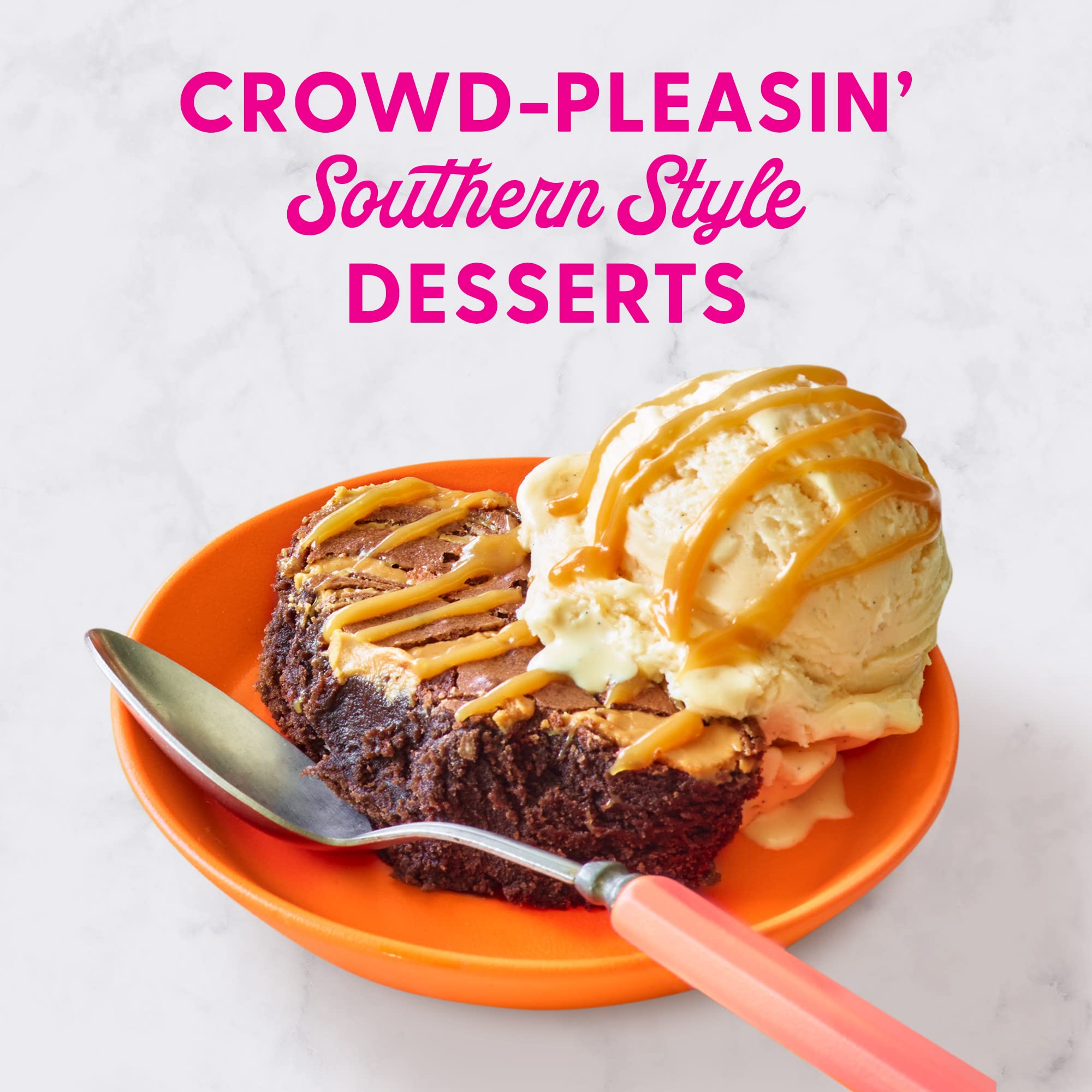 Duncan Hines Brownie Mix, Caramel Turtle Flavored, 16.7 oz. - Image 7