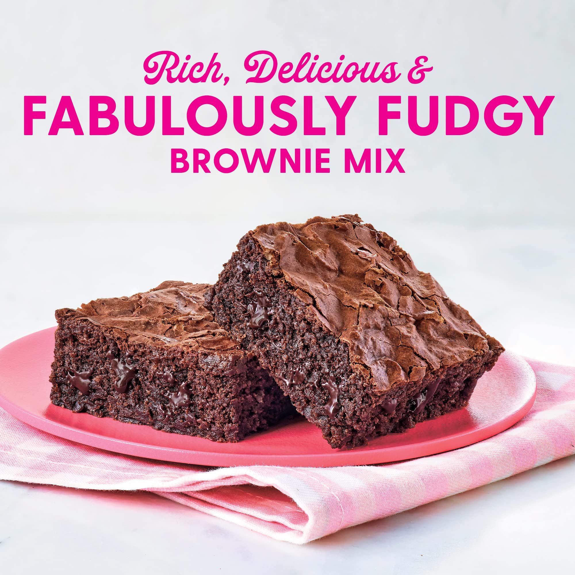 Duncan Hines Brownie Mix, Fabulously Double Fudge, 17.6 oz. - Image 4