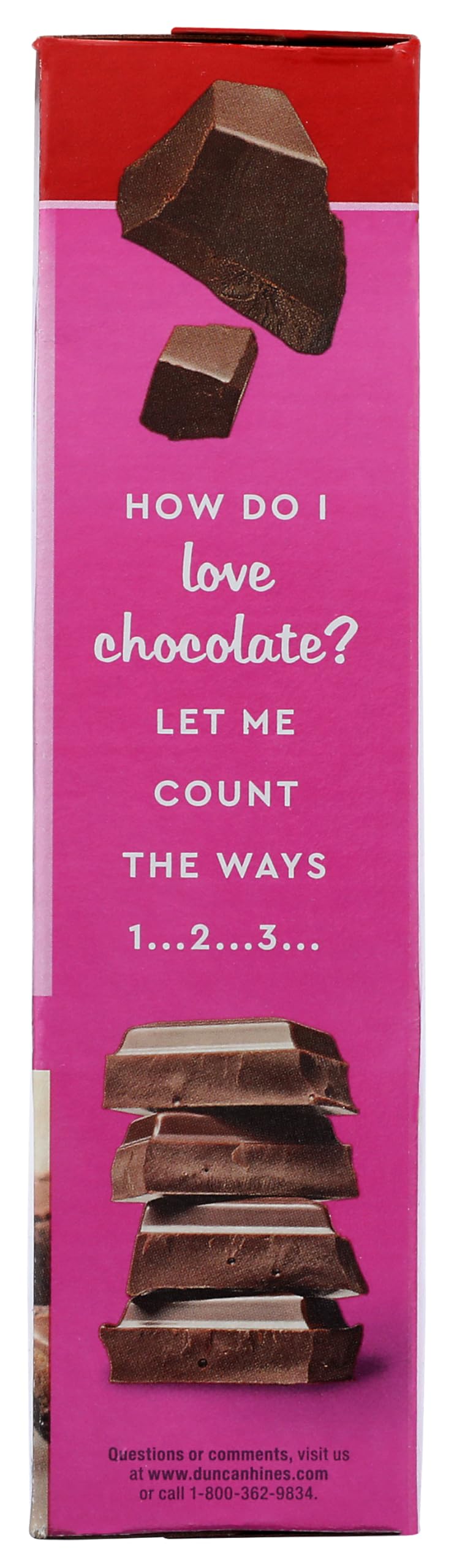 Duncan Hines Brownie Mix, Triple Chocolate Chunk, 18 oz. - Image 5