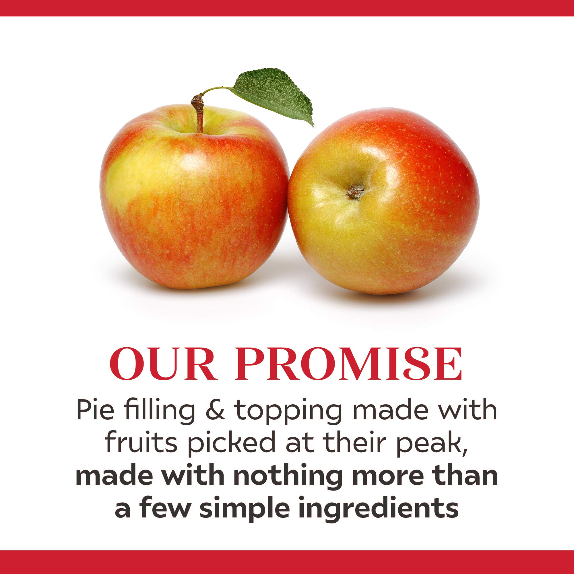 Duncan Hines Comstock Apple Pie Filling and Topping, 21 oz. (Pack of 8) - Image 4