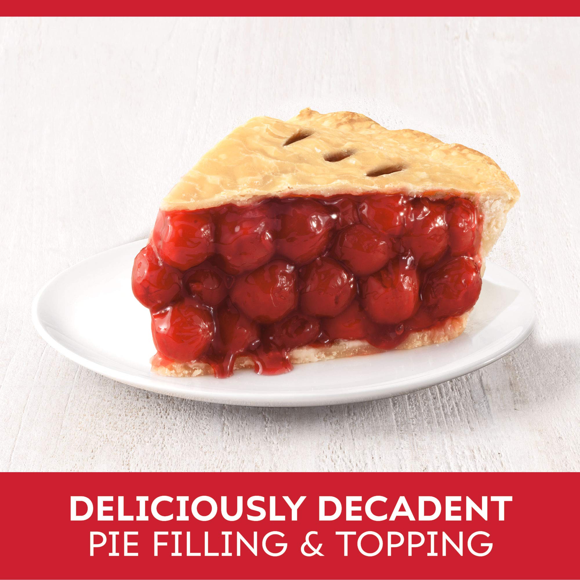 Duncan Hines Comstock More Fruit Pie Filling & Topping Cherry, 21 Oz Can - Image 3