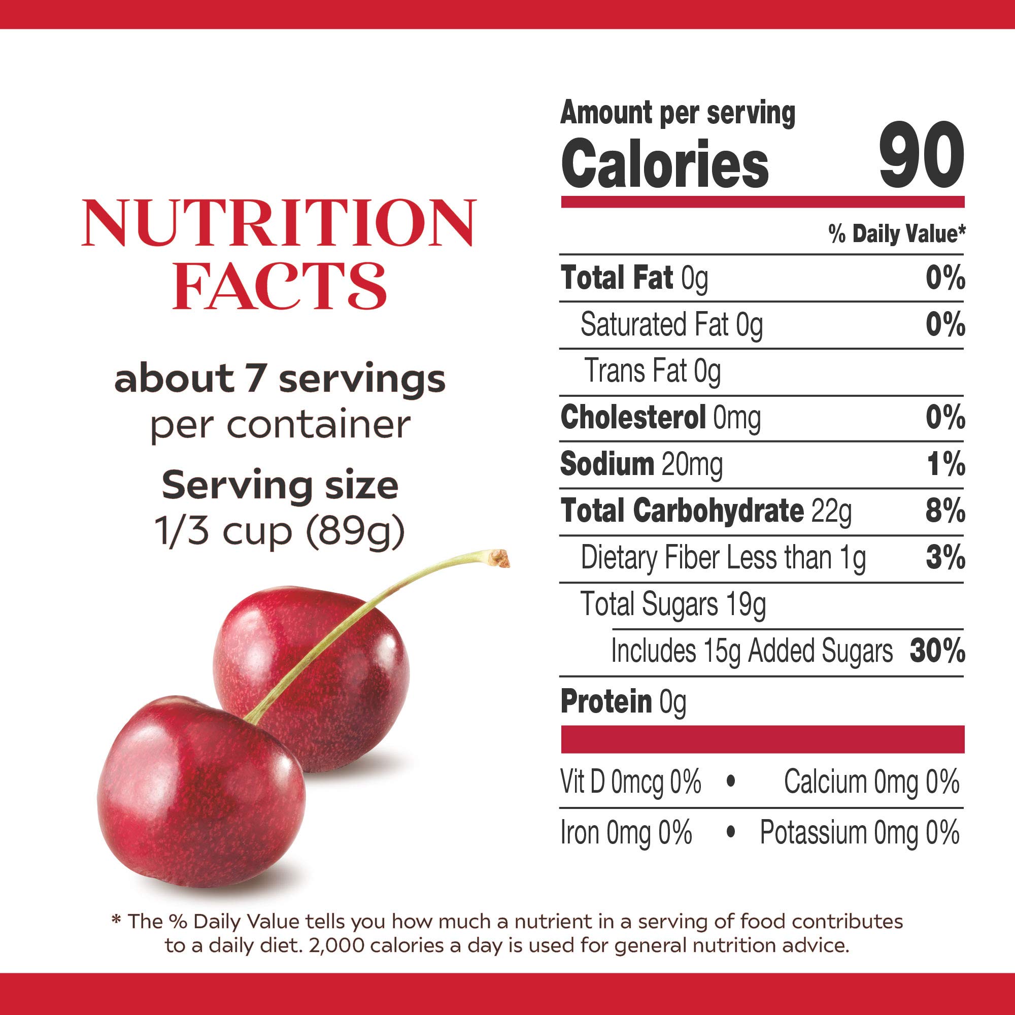 Duncan Hines Comstock More Fruit Pie Filling & Topping Cherry, 21 Oz Can - Image 7