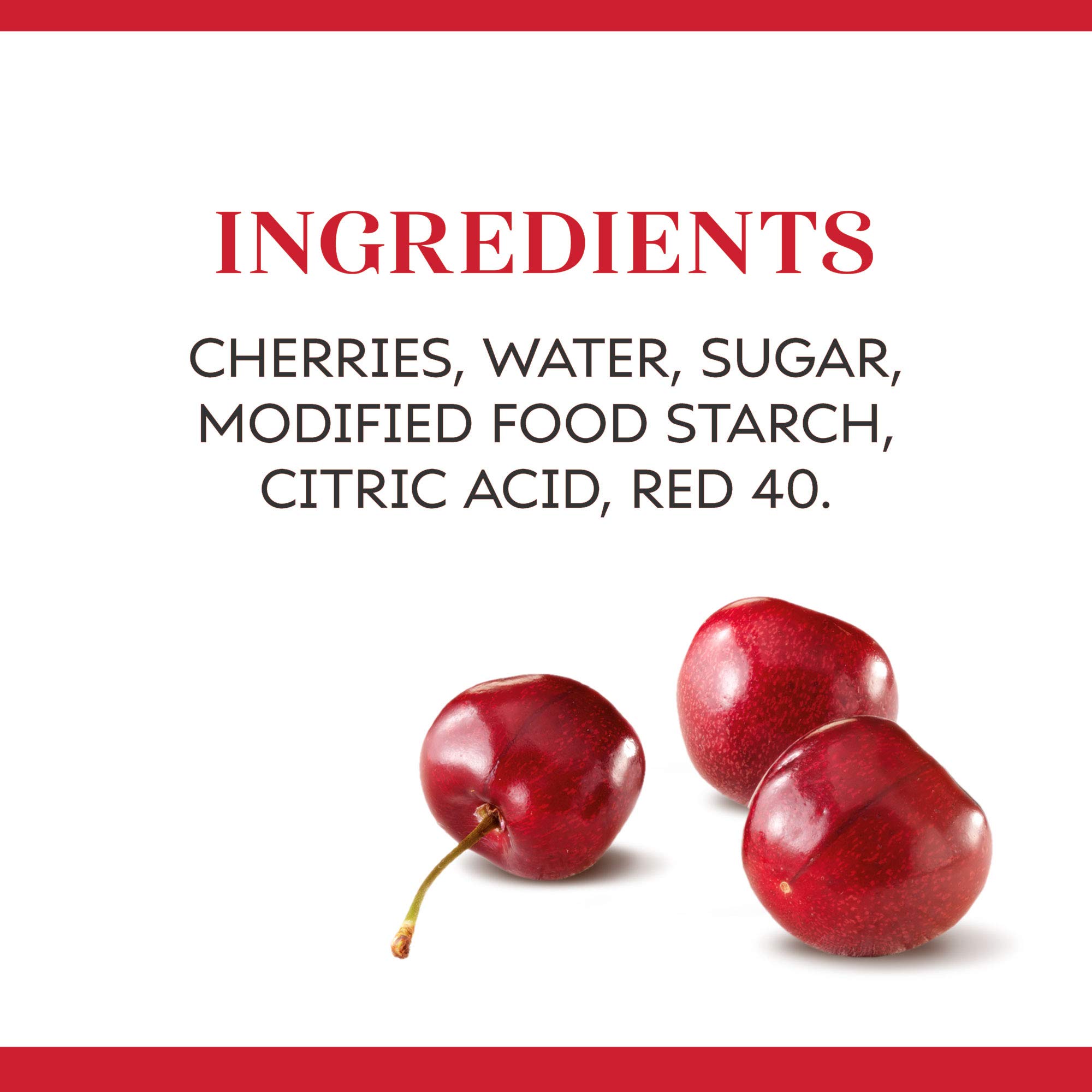 Duncan Hines Comstock More Fruit Pie Filling & Topping Cherry, 21 Oz Can - Image 8