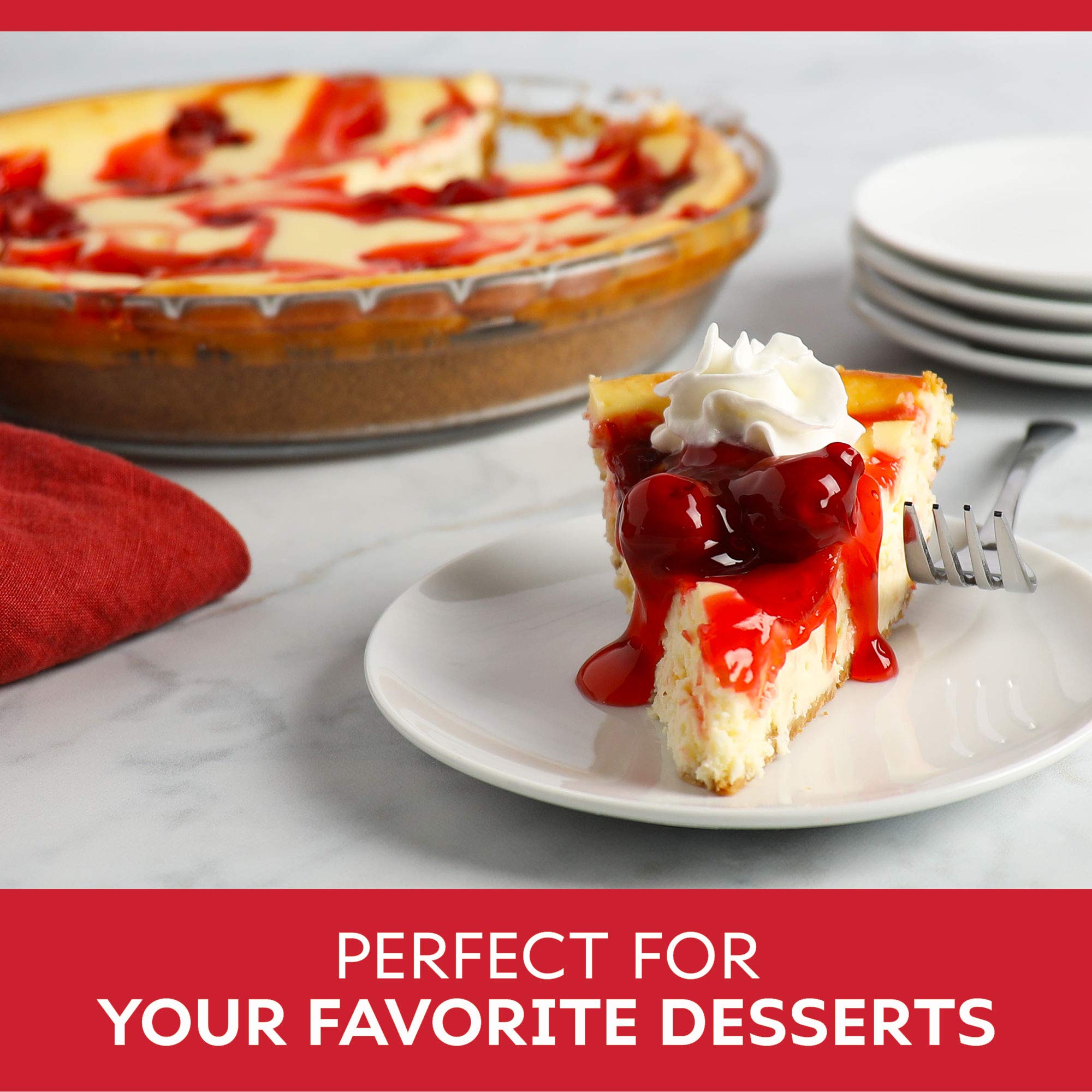 Duncan Hines Comstock Original Country Cherry Pie Filling and Topping, 21 oz. (Pack of 8) - Image 4