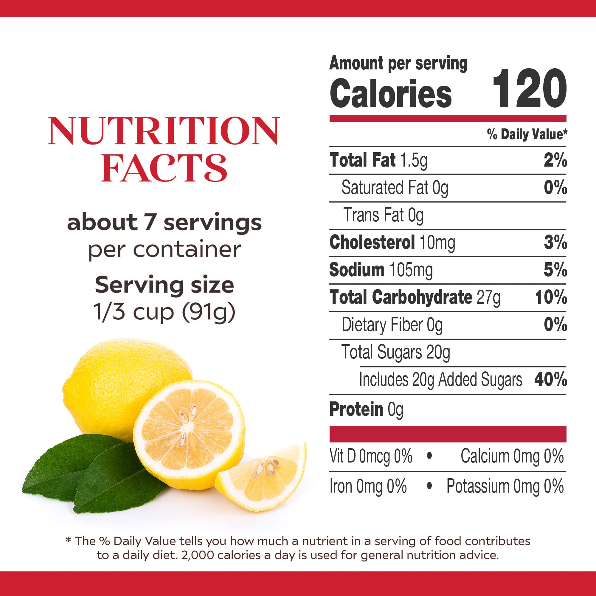 Duncan Hines Comstock Original Lemon Crème Pie Filling and Topping, 21 oz. (Pack of 8) - Image 6