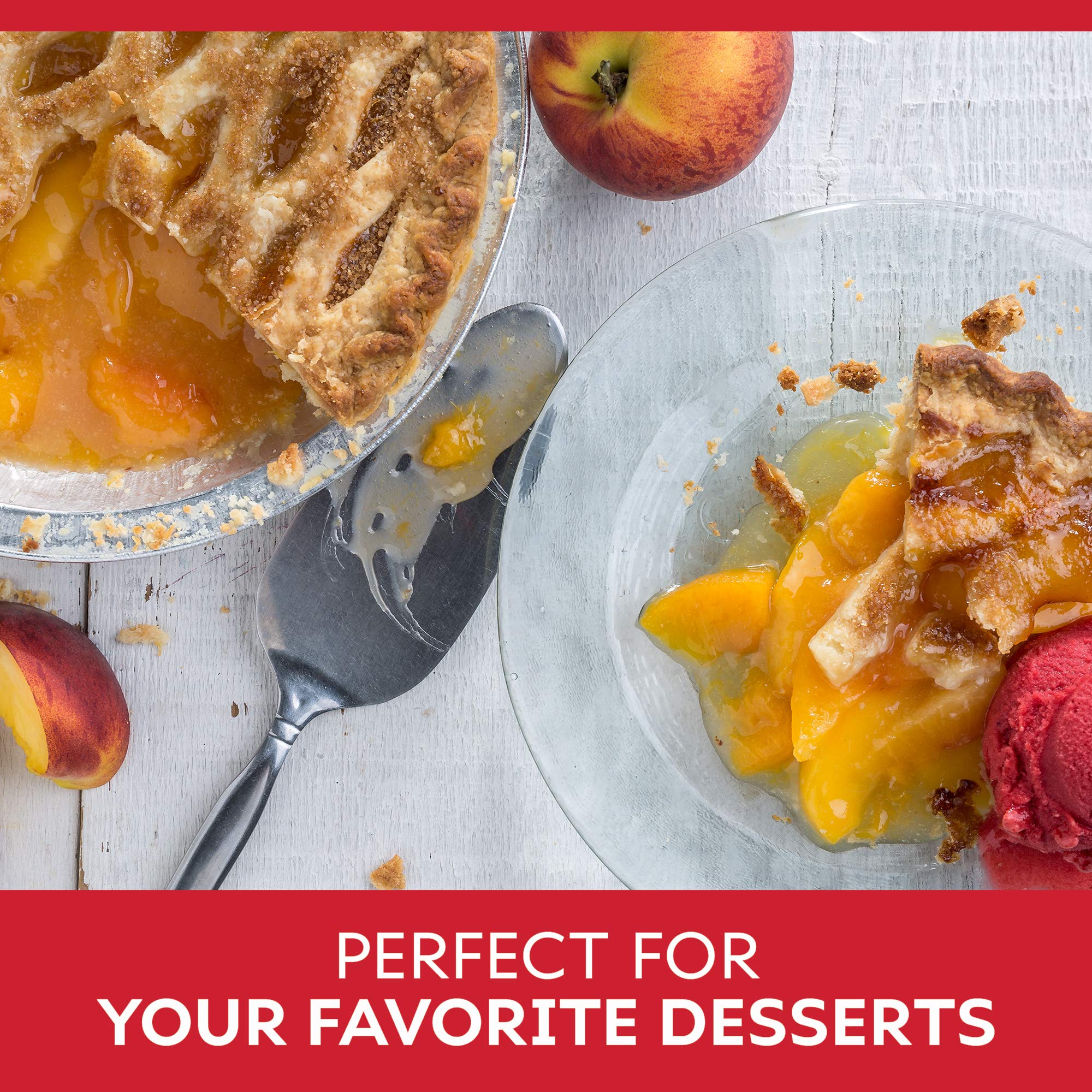 Duncan Hines Comstock Peach Pie Filling and Topping, 21 oz. (Pack of 8) - Image 6