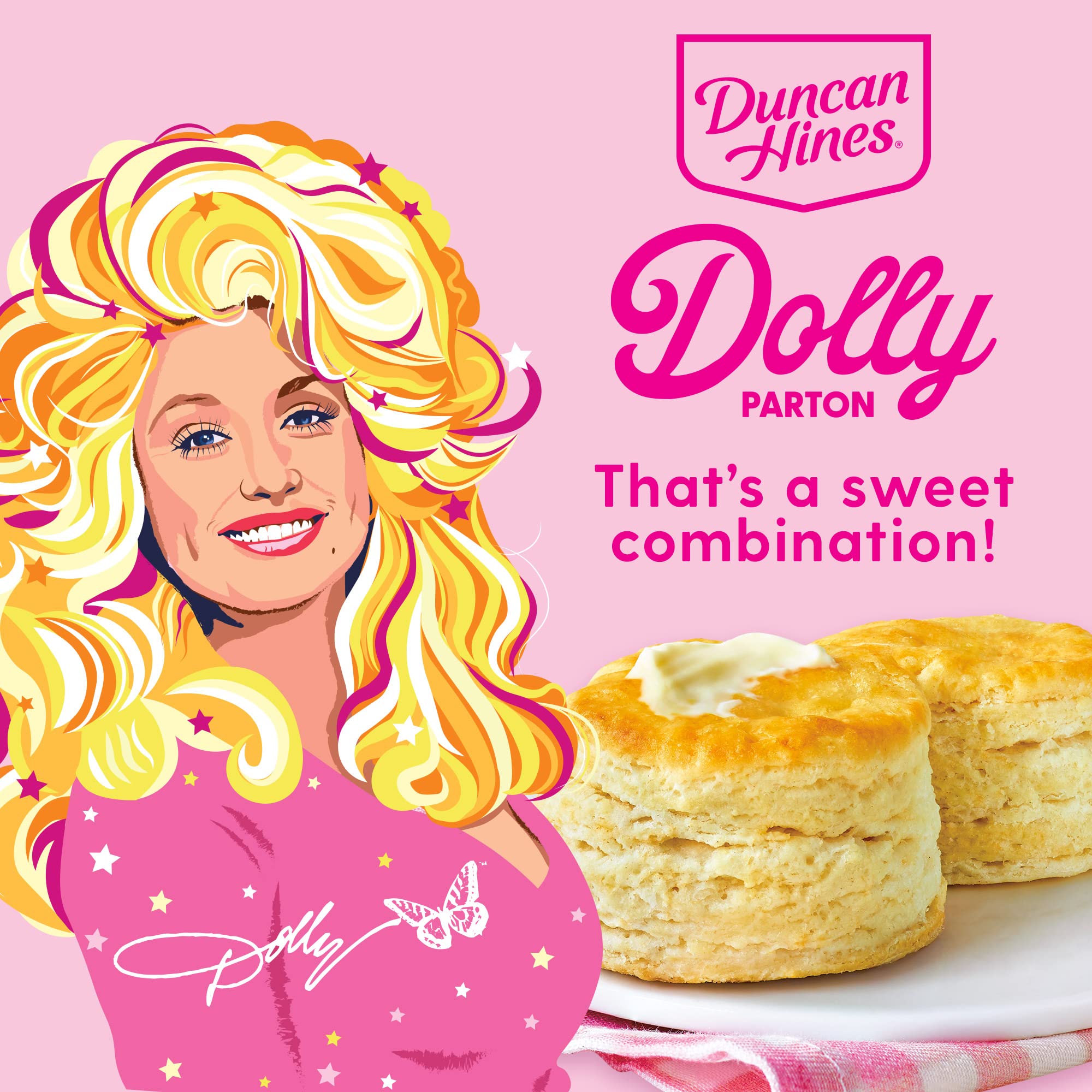 Duncan Hines Dolly Parton's Buttermilk Biscuit Mix, 16 oz. - Image 5