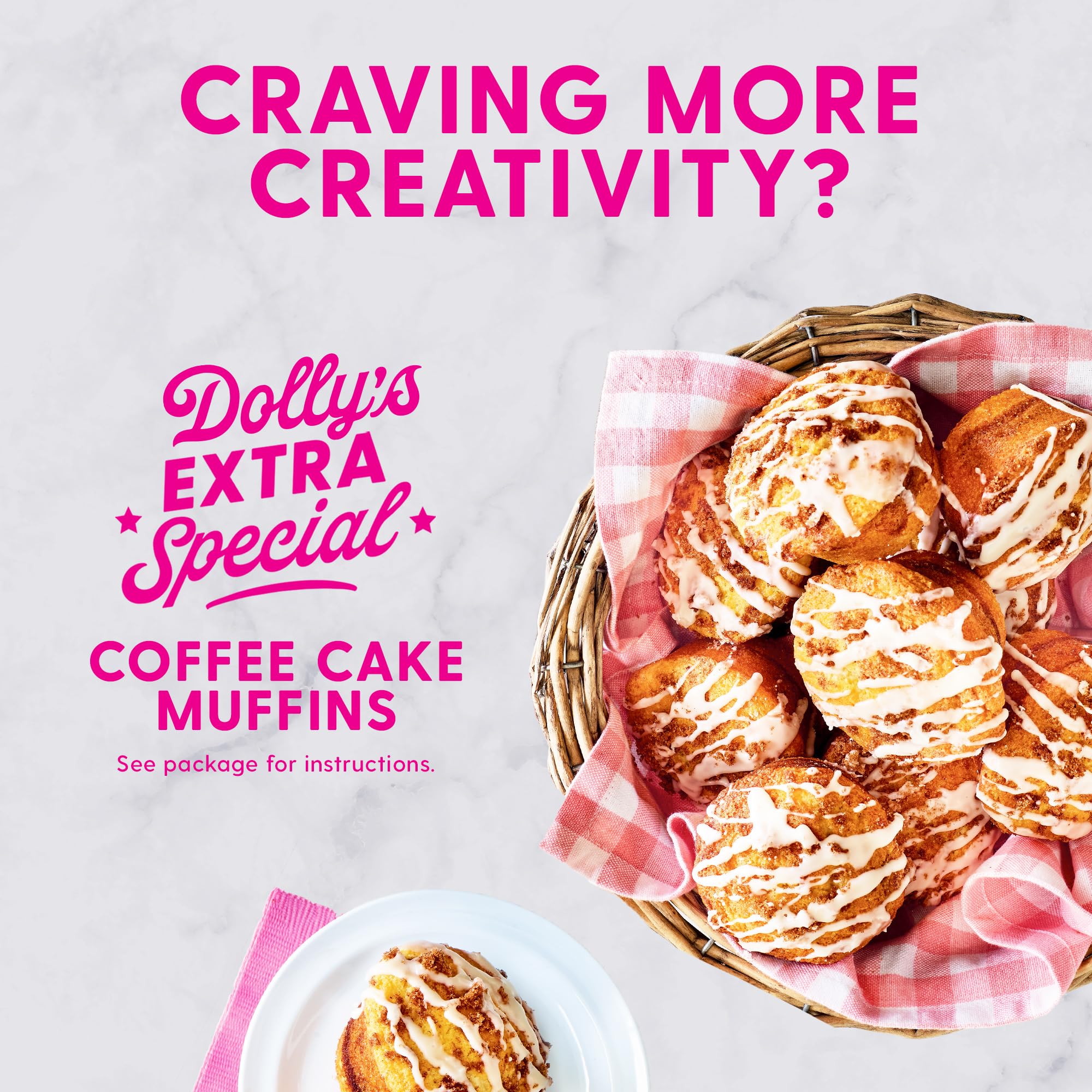 Duncan Hines Dolly Parton's Cinnamon Swirl Crumb Cake & Muffin Mix, 20 oz. - Image 7