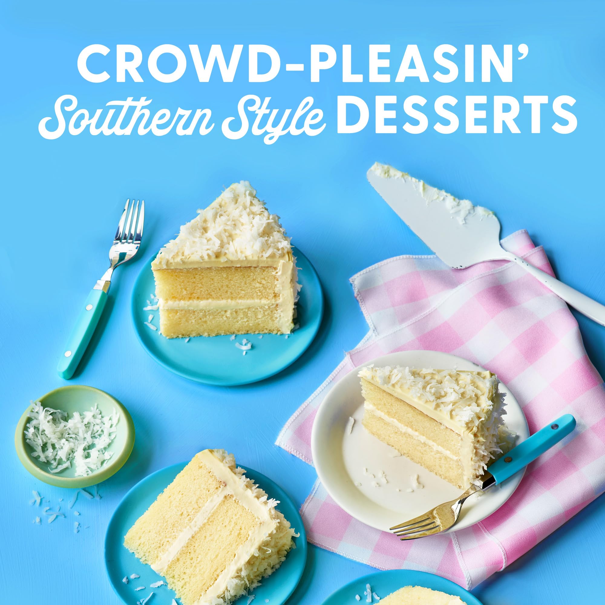 Duncan Hines Dolly Parton's Favorite Coconut Flavored Cake Mix, 15.25 oz. - Image 6