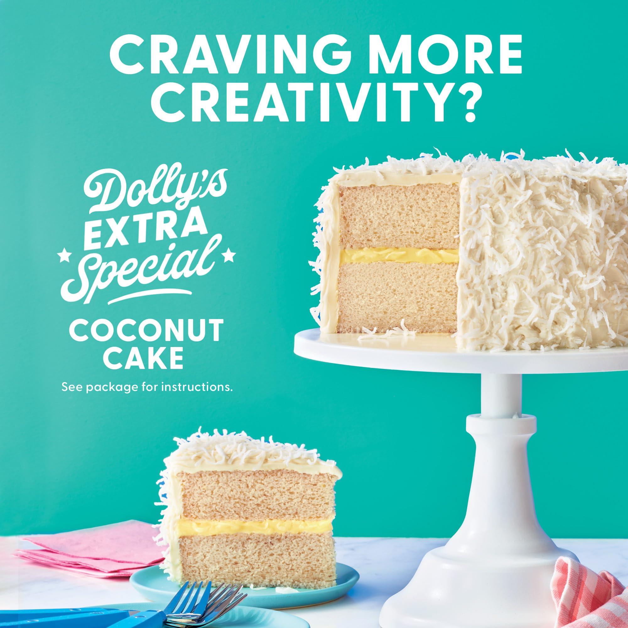 Duncan Hines Dolly Parton's Favorite Coconut Flavored Cake Mix, 15.25 oz. - Image 7