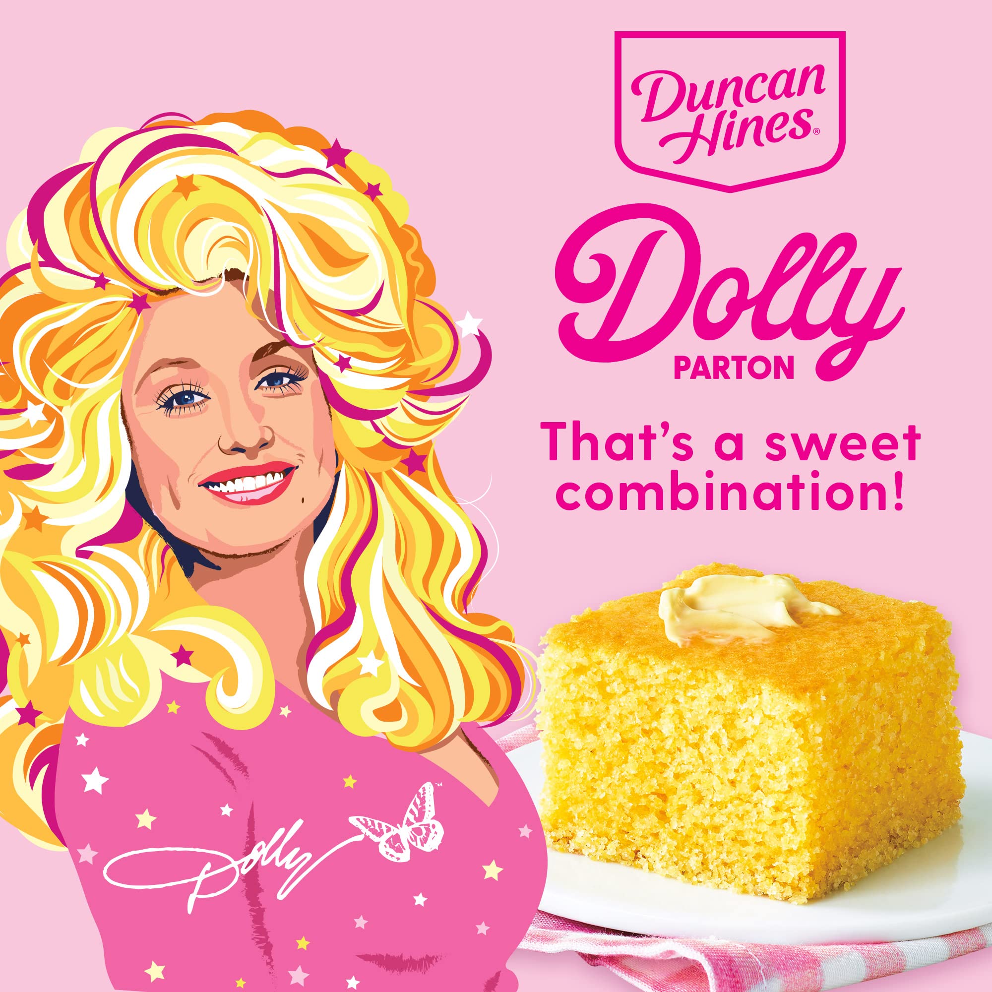 Duncan Hines Dolly Parton's Sweet Cornbread & Muffin Mix, 16 oz. - Image 5