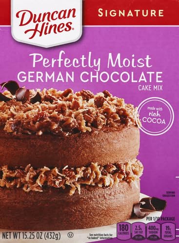 Duncan Hines German Chocolate Cake Mix, 15.25 oz. - Image 4
