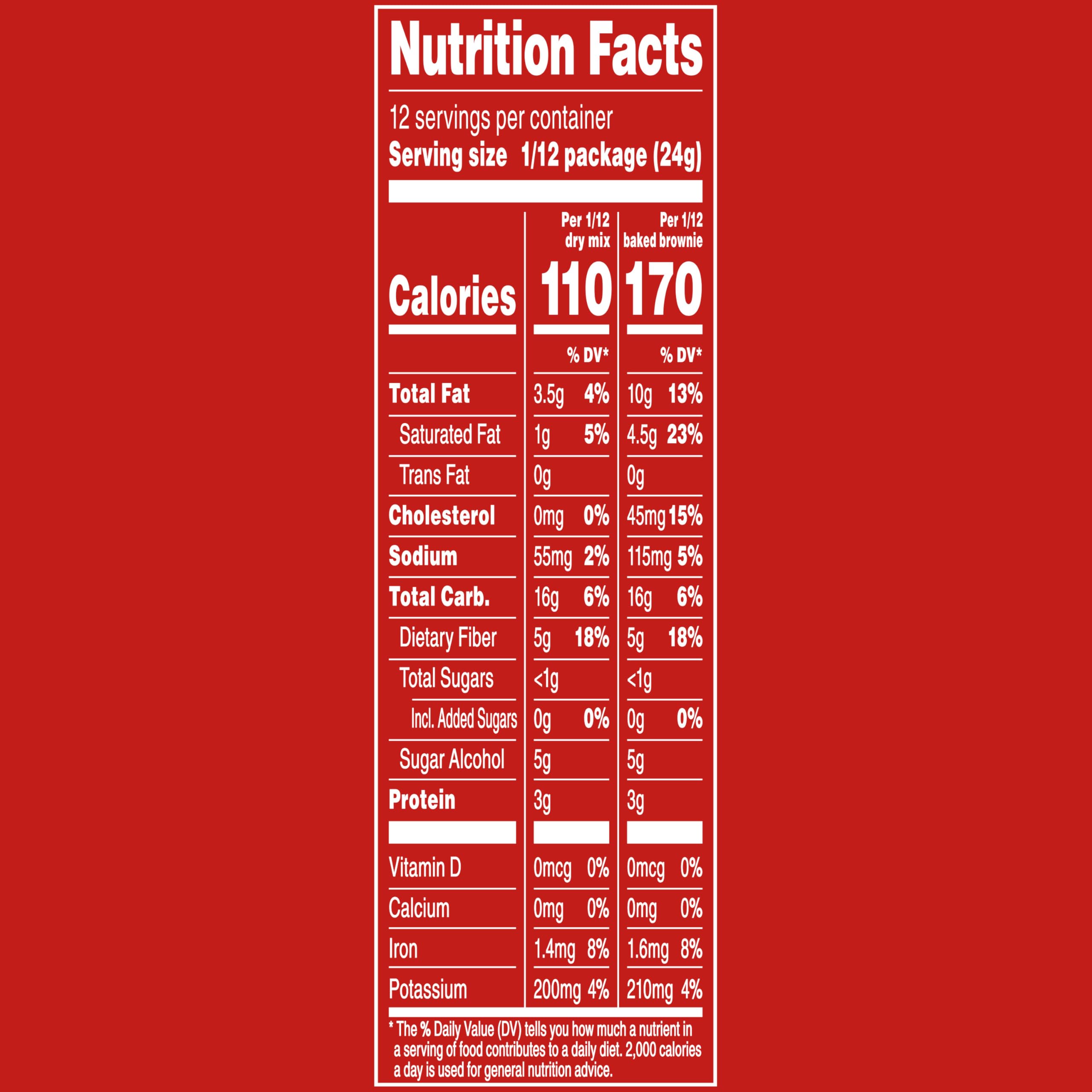 Duncan Hines Keto Friendly Brownie Mix, Chewy Fudge, Zero Added Sugar, Gluten Free, 10 oz. - Image 8