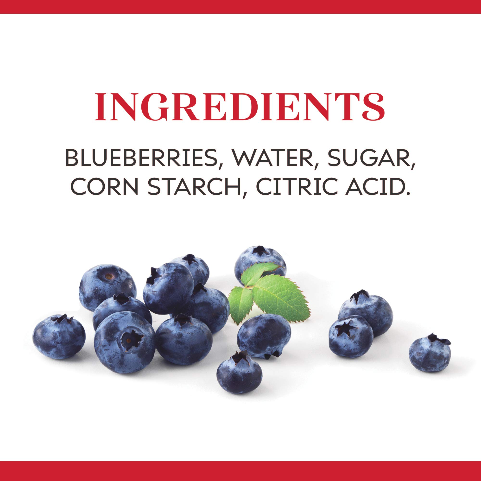 Duncan Hines Wilderness Blueberry Pie Filling and Topping, 21 oz. (Pack of 8) - Image 3