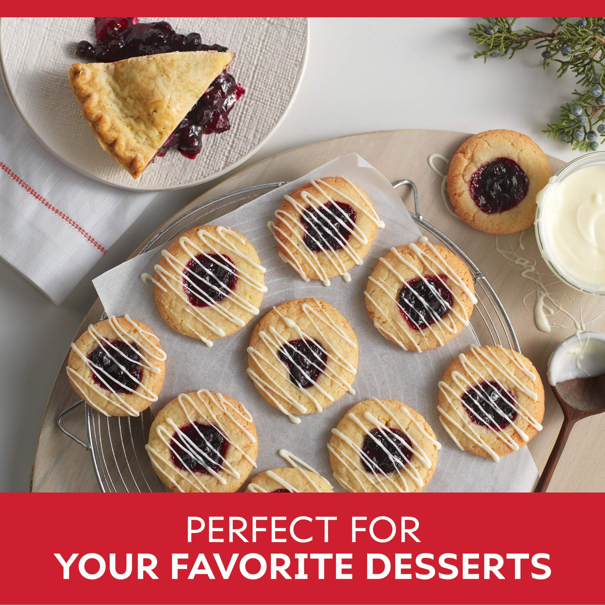 Duncan Hines Wilderness Blueberry Pie Filling and Topping, 21 oz. (Pack of 8) - Image 6