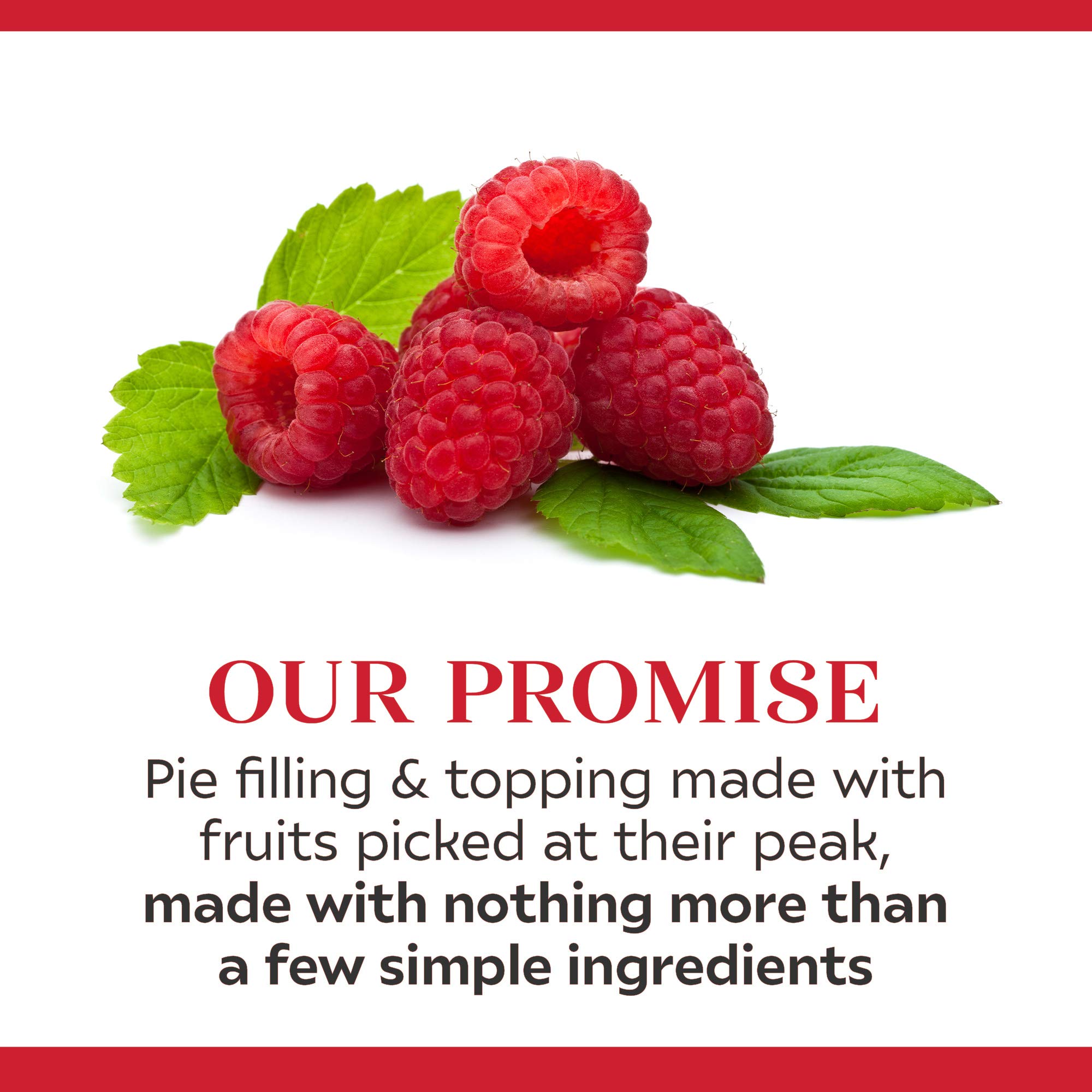 Duncan Hines Wilderness Raspberry Pie Filling and Topping, 21 oz. - Image 7